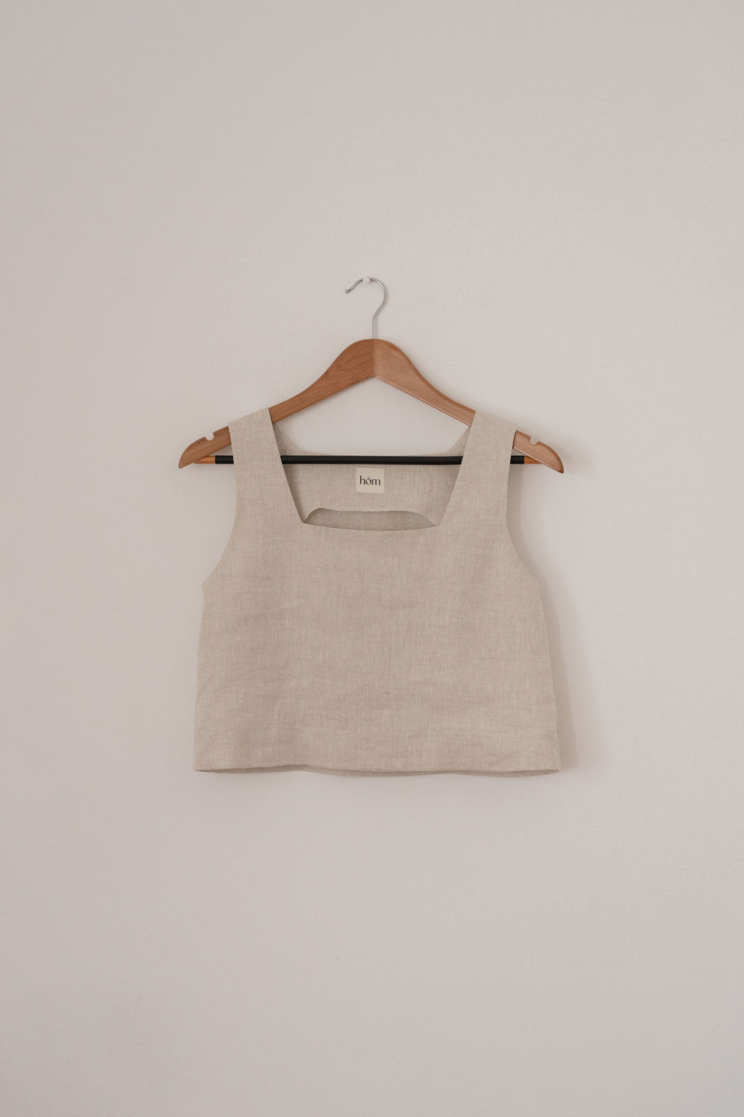 Summer Linen Crop Top 