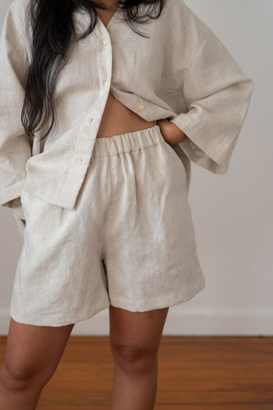 Freya Linen Shorts 