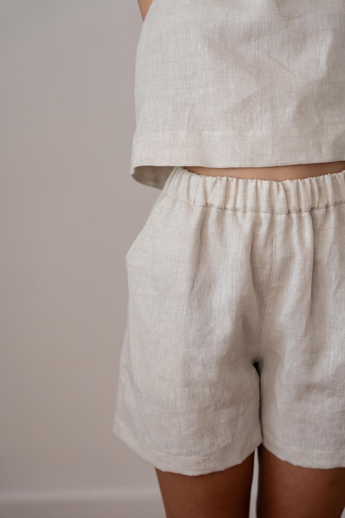 Freya Linen Shorts