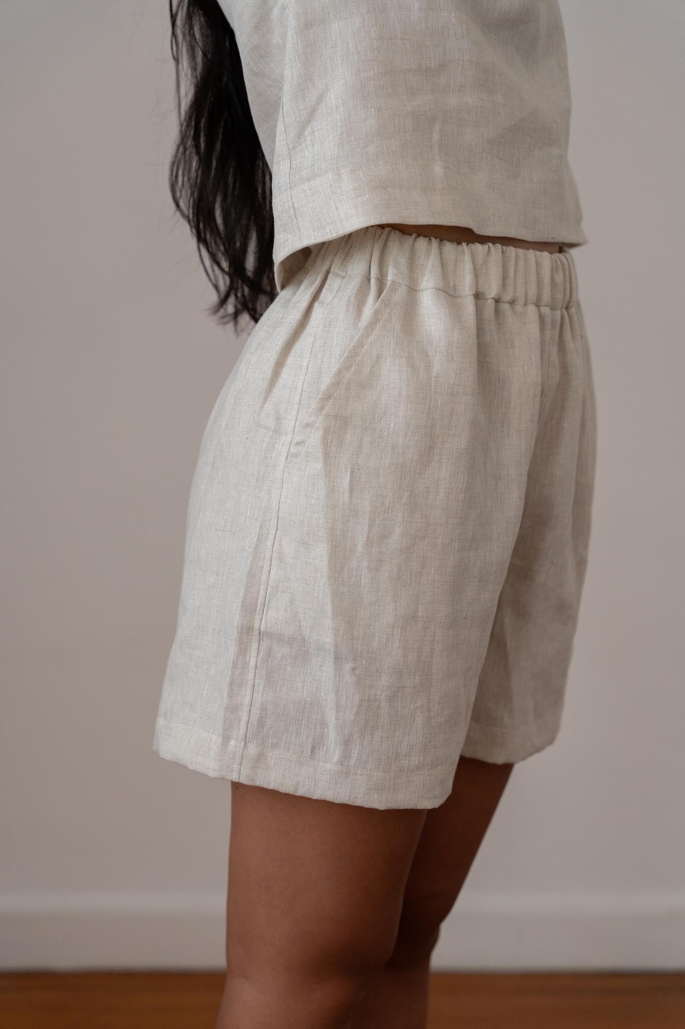 Freya Linen Shorts