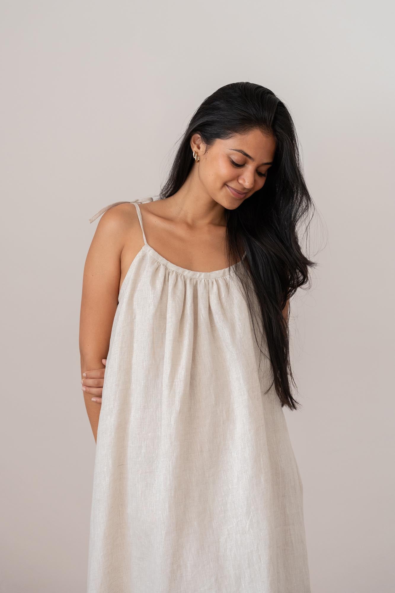 Eden Linen Maxi Dress