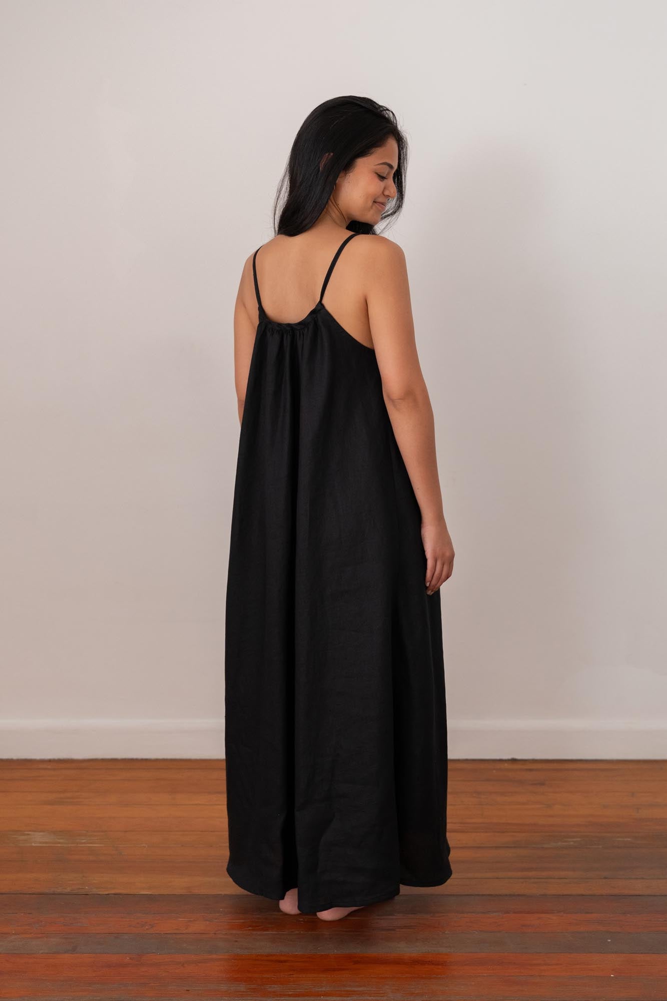 Eden Linen Maxi Dress