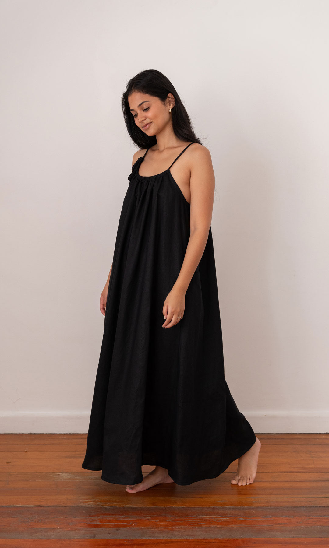 Eden Linen Maxi Dress