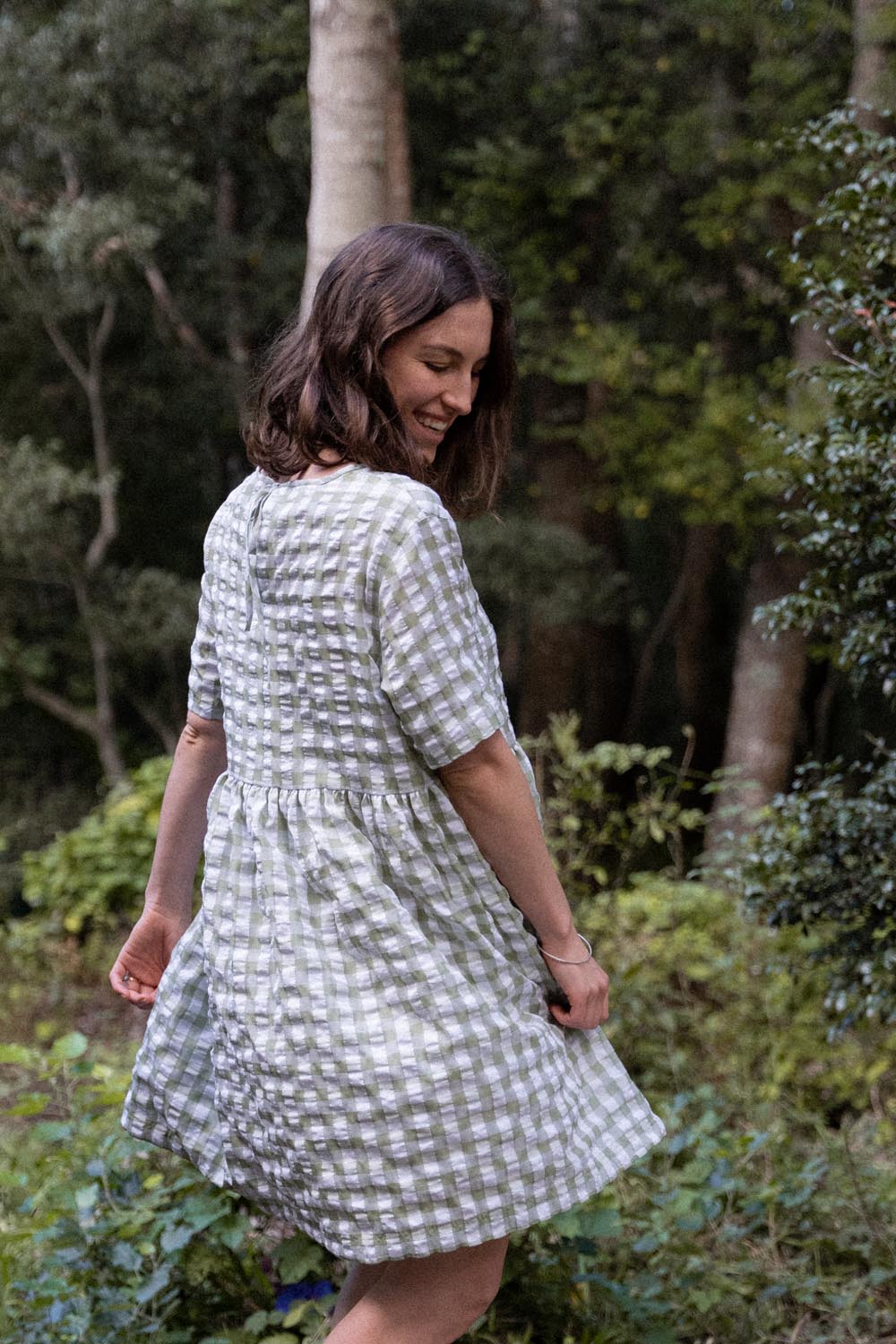 Frida Gingham Dress