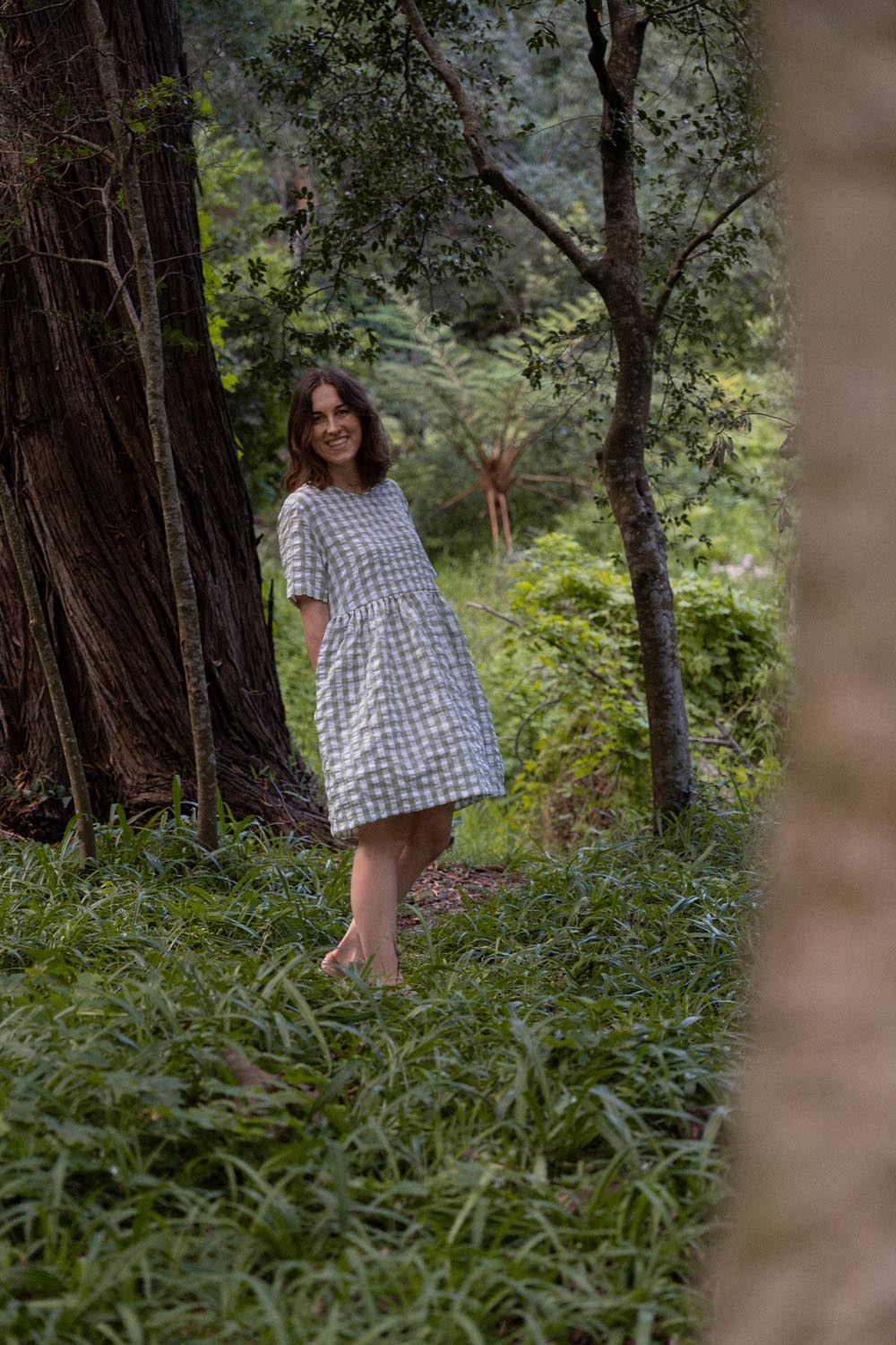 Frida Gingham Dress