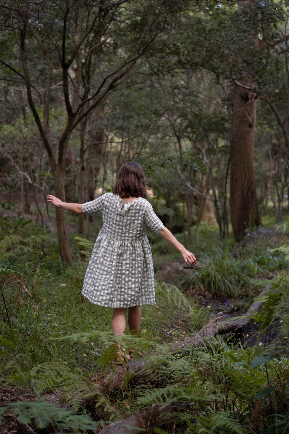 Frida Gingham Dress