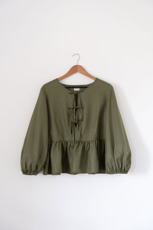 Georgie Linen Blouse