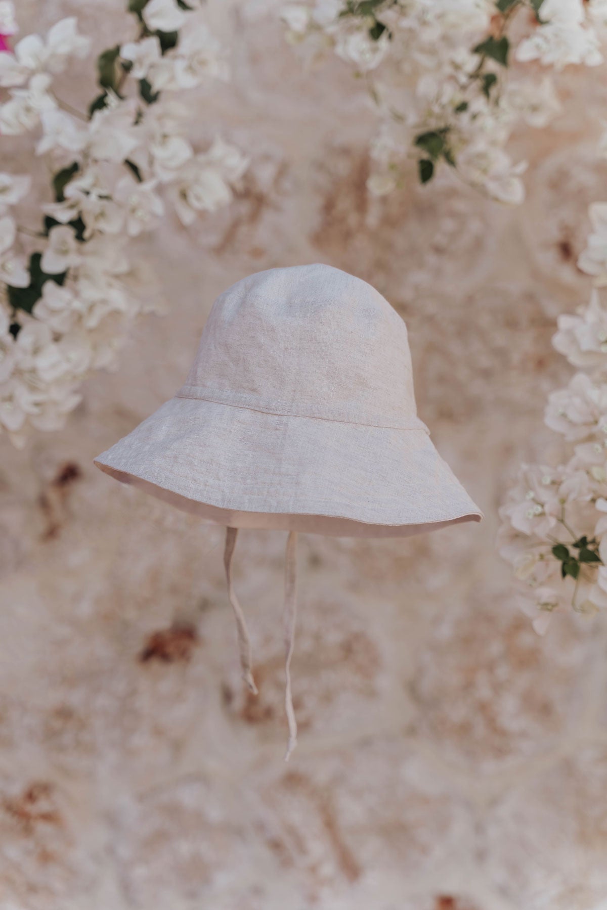 Ana Linen Bucket Hat - Hōm 