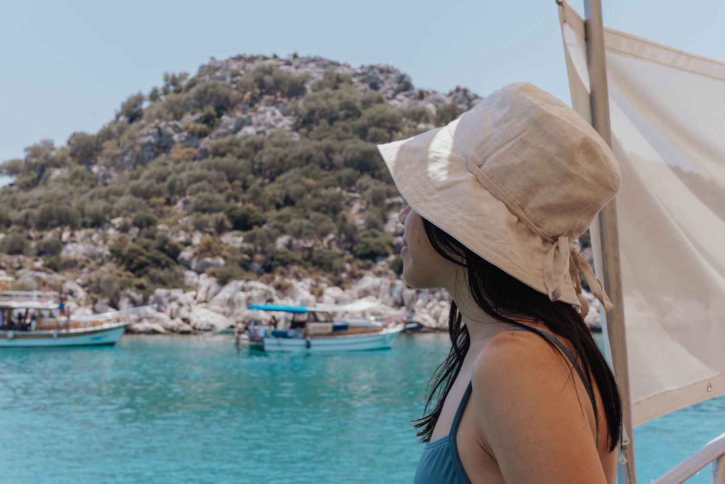 Linen Bucket Hat - Hōm 